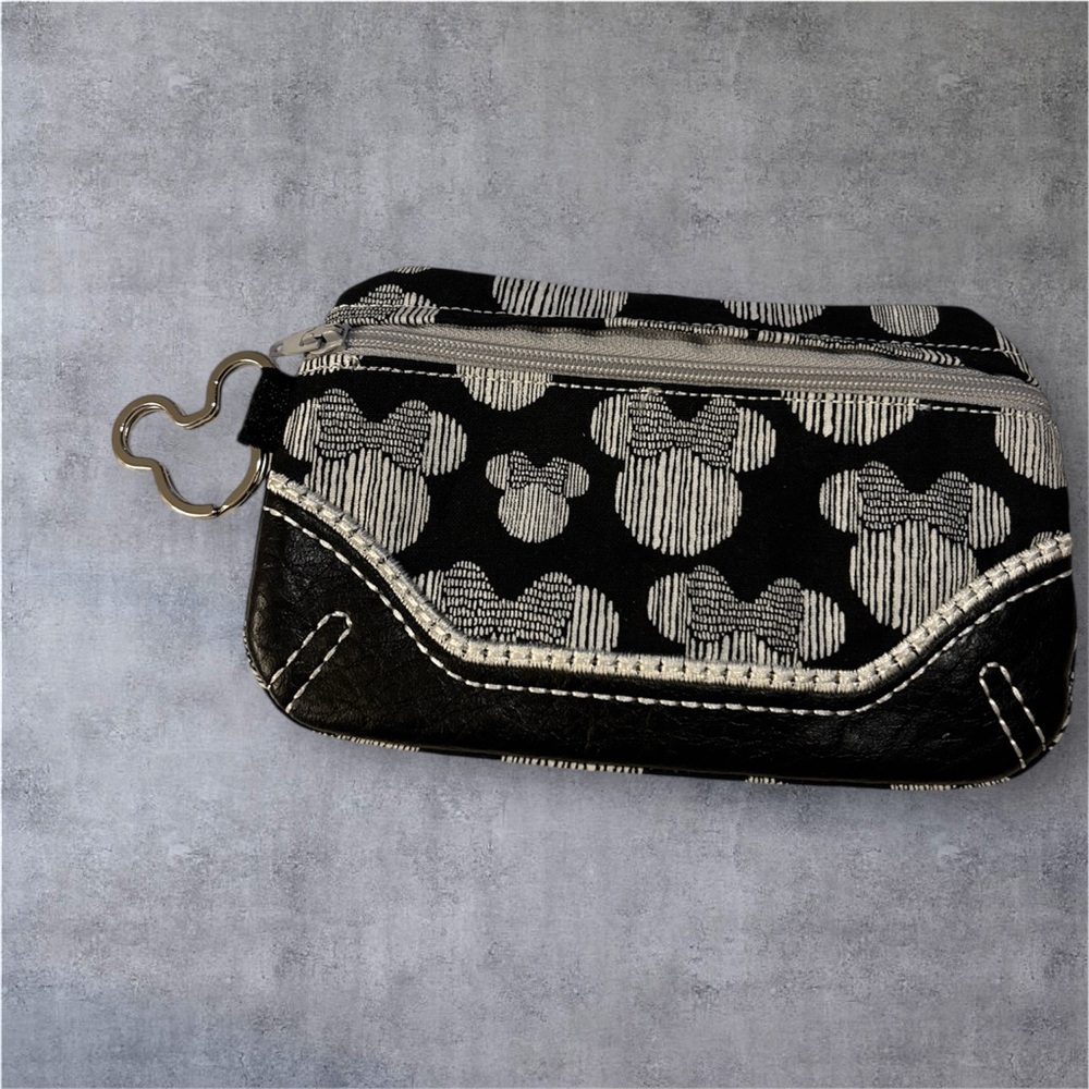 Black and White Mickey Mouse Coin Purse